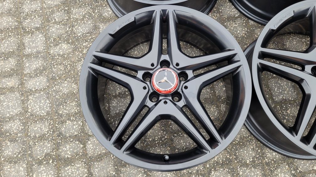 AMG  18"  Oryginal A177 5x112  7,5j et52  CLA  A b c klasa W205 czarne