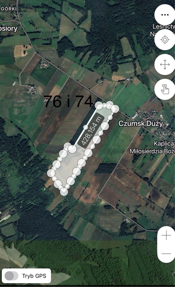 Sprzedam ziemię rolną 16,432 ha