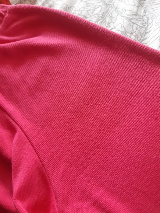 Różowe prążkowane kolarki spodenki 34/36 XS/S