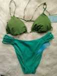 nowe bikini strój kąpielowy h&m new yorker zieleń zestaw klasyczny
