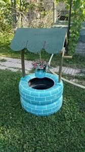 Oddam za darmo opony do dekoracji ogrodu