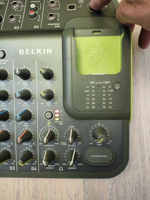 Цифровий мікшер Belkin TuneStudio 4-канальний
