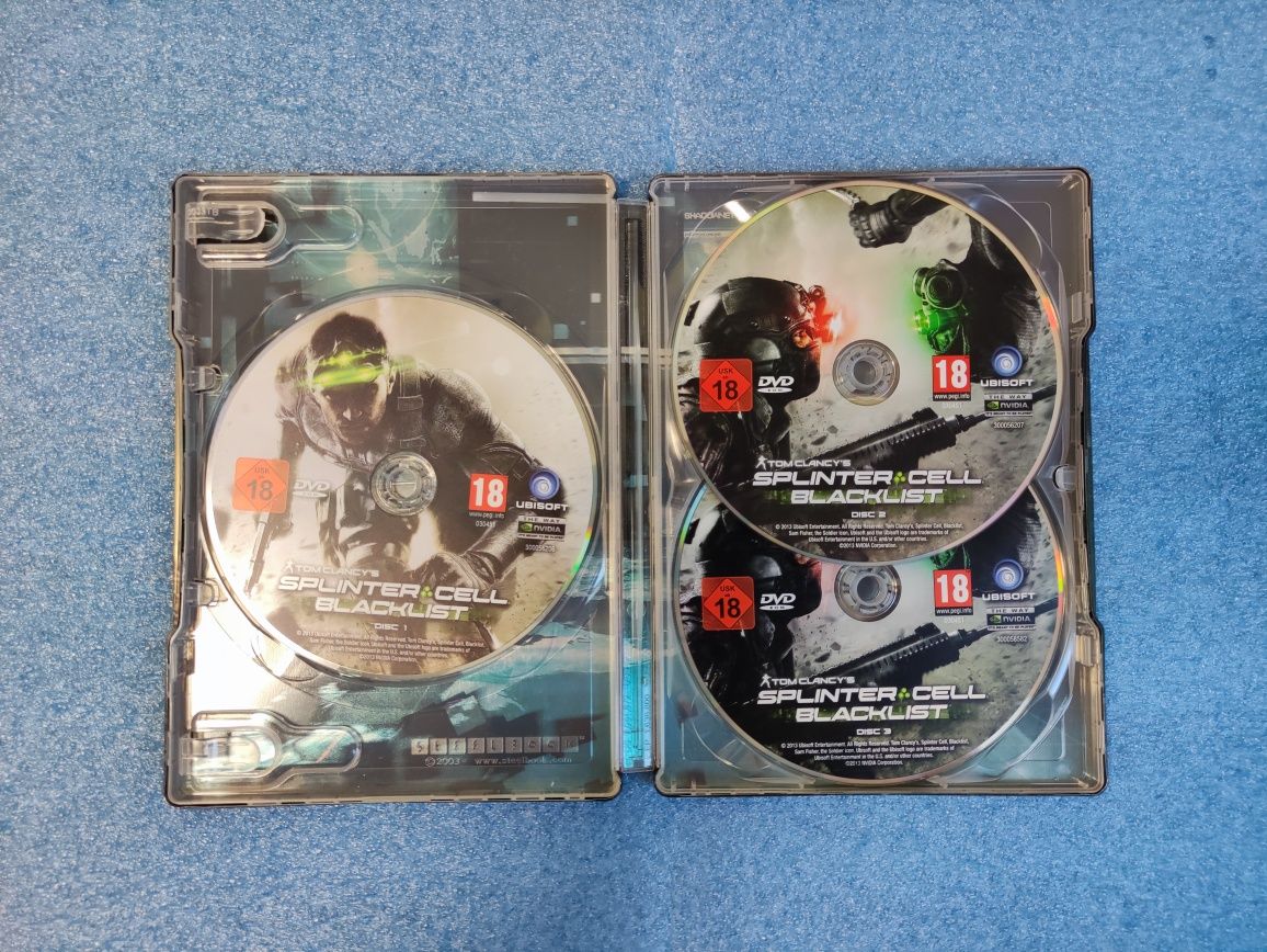 Tom Clancy's Splinter Cell Blacklist ( Gra PC + Steelbook )