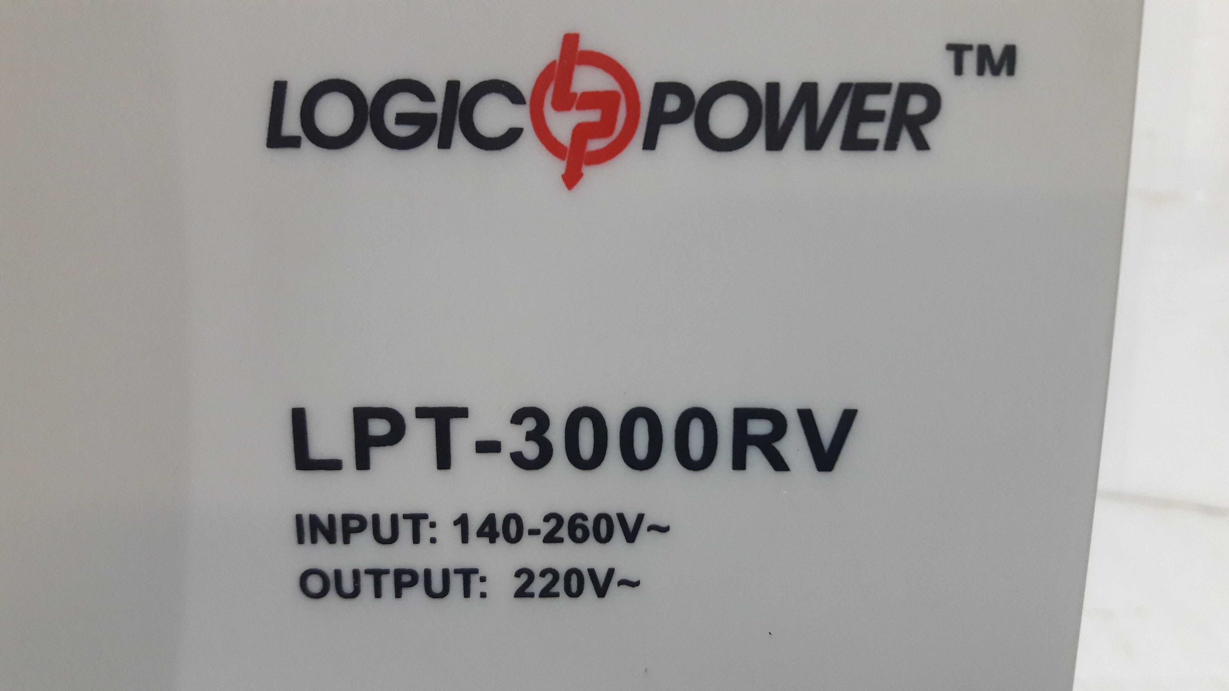 Стабилизатор напряжения Logic power LPT-3000 Rv