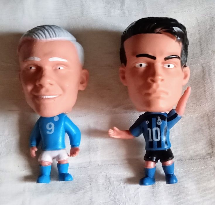 Figuras Craques do futebol em pvc 12cm.