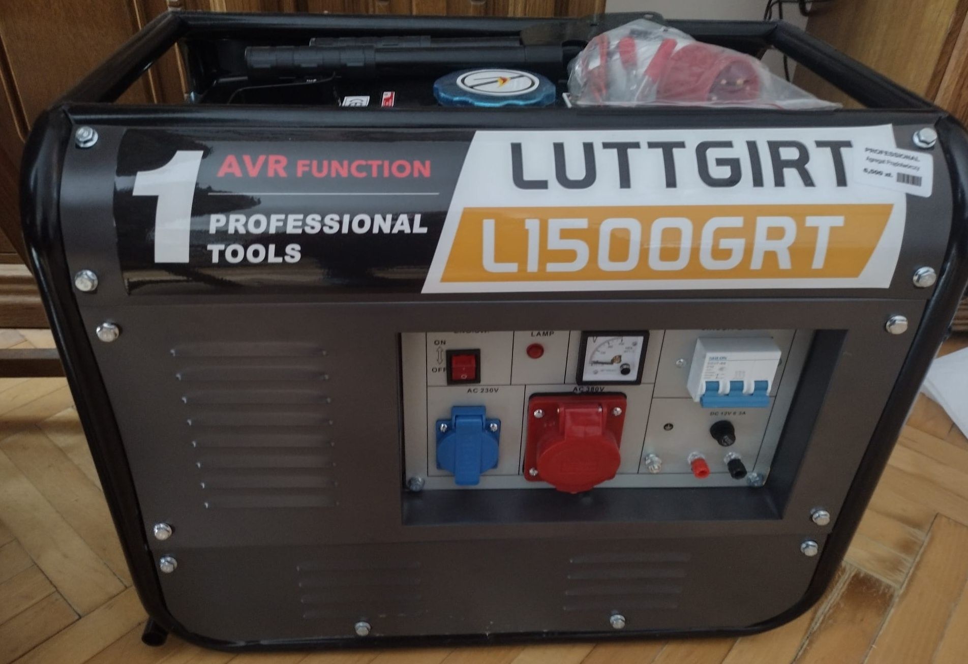 Agregat prądotwórczy nowy Luttgird 7, 3 KW