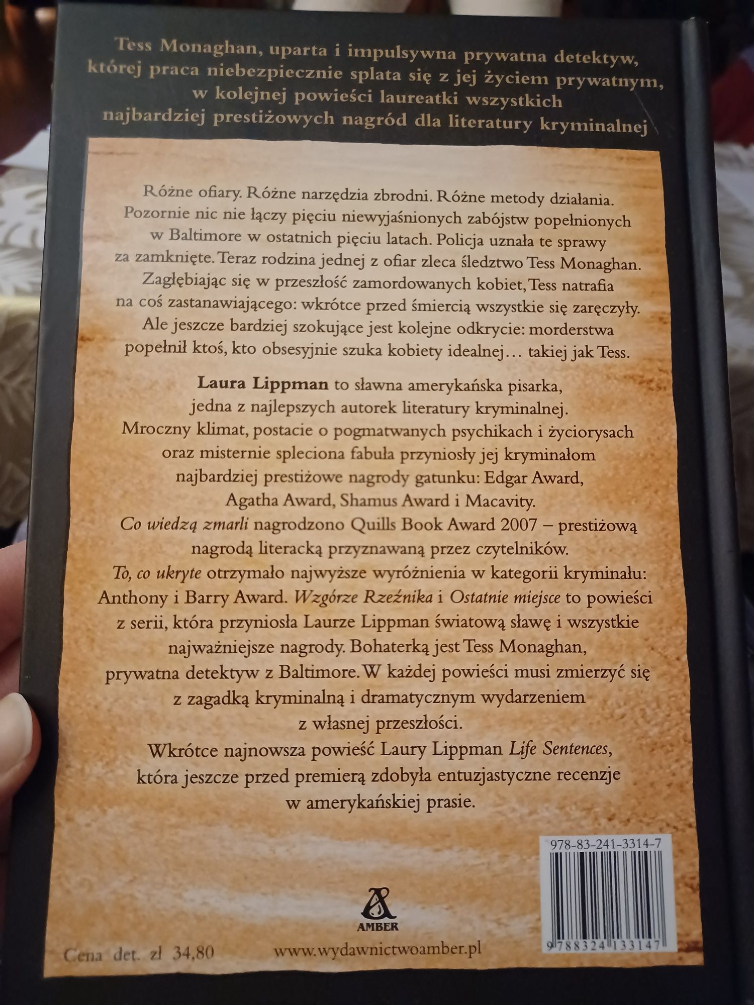 Ostatnie miejsce Laura Lippman -kryminał