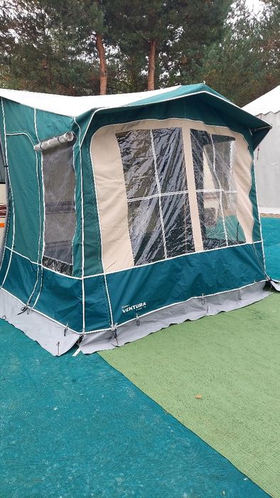 Przedsionek 250x220cm Namiot Przyczepy Kempingowej Uniwersalny Polecam