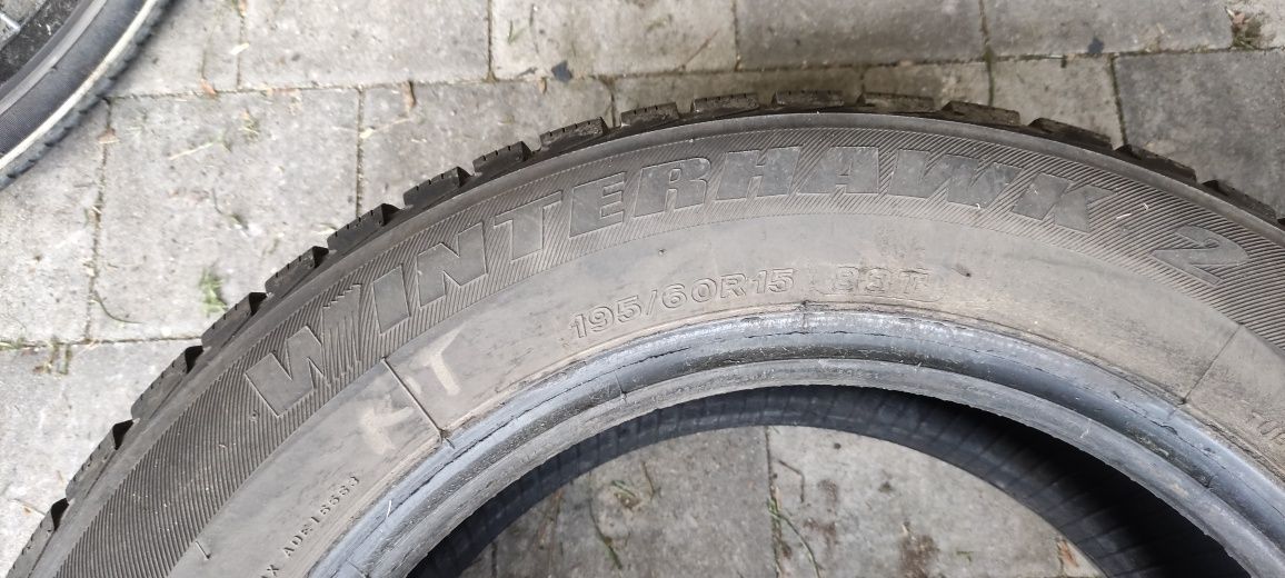 Firestone winterhawk 2 195/60/15