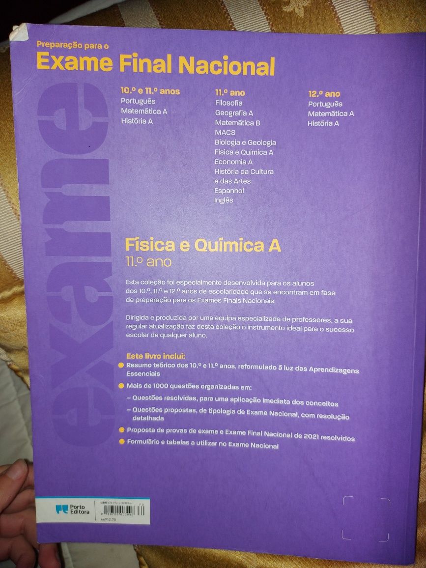 Livro Preparação Exame Nacional - Física e Quimica A