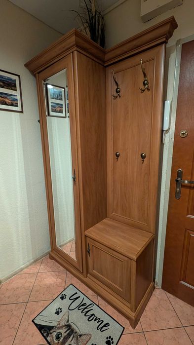 Meble do przedpokoju, szafa z wieszakami KENT z BRW