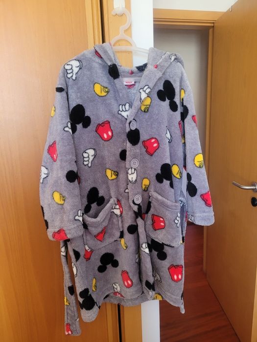 Robe Zippy Disney Mickey – 4/5 anos, muito quentinho