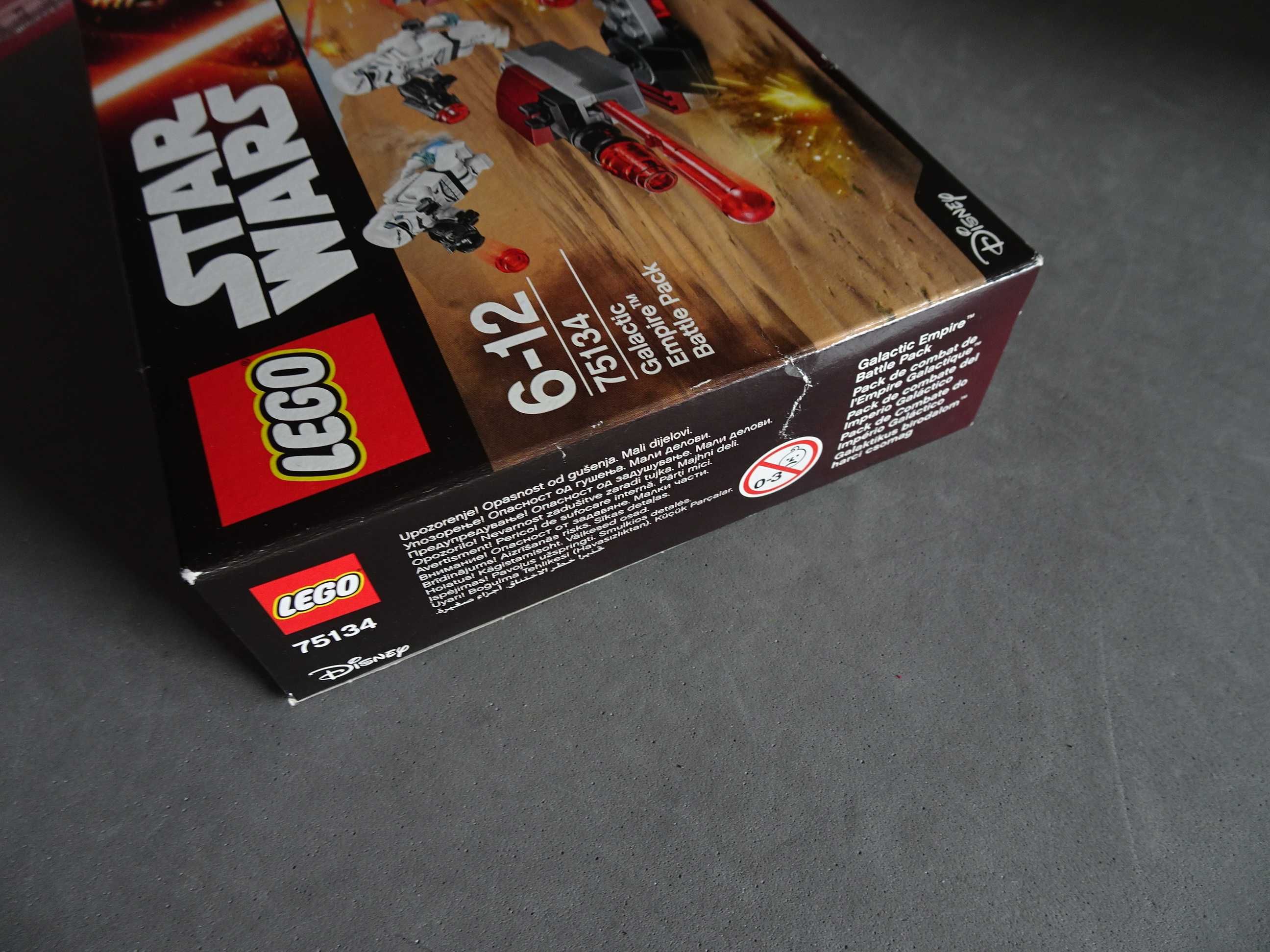 Lego Star Wars 75134 (Galactic Empire Battle Pack) - Novo e selado