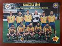 Szwecja 1999 - plakat z gazety "Piłka Nożna"