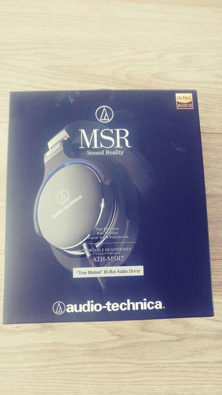 Słuchawki ATH-MSR7 Audio Technica. Hir-es.