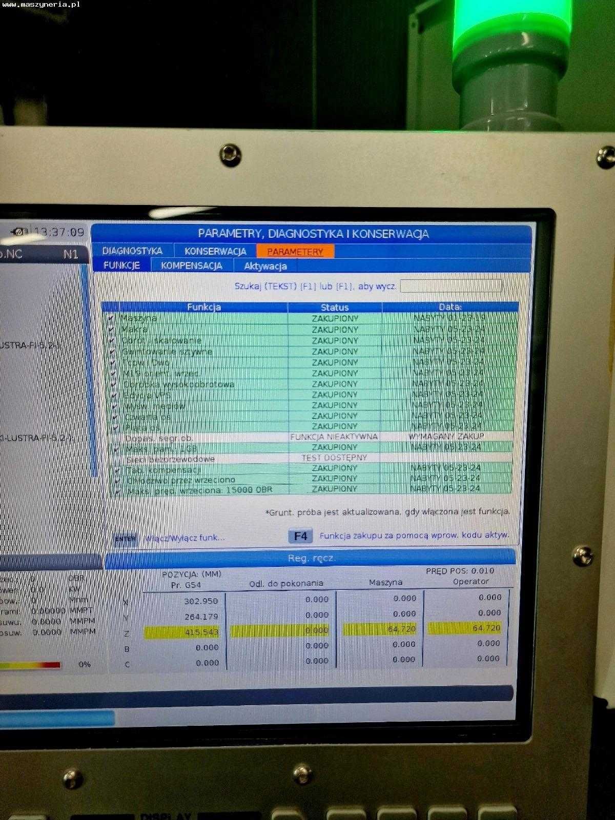 Centrum obróbcze CNC HAAS UMC-750SS 5-OSI