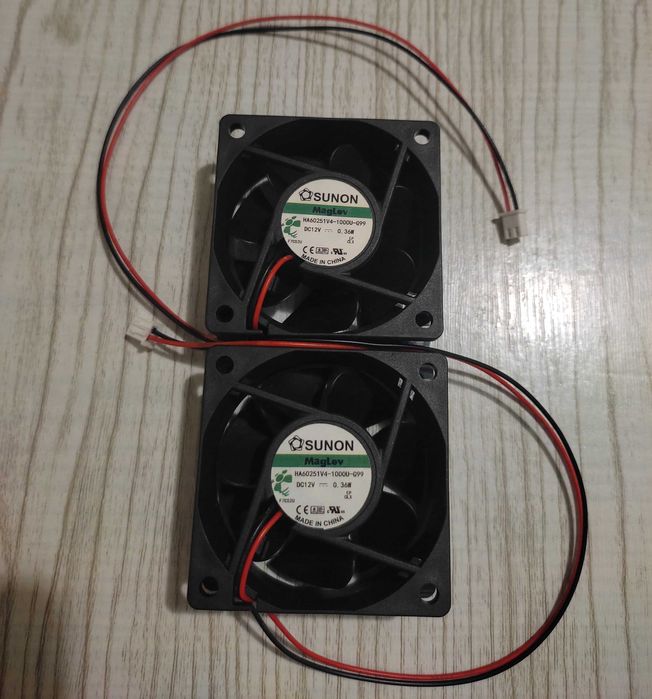 Вентилятор (2шт.) Sunon 60x60x25mm для Инвертора