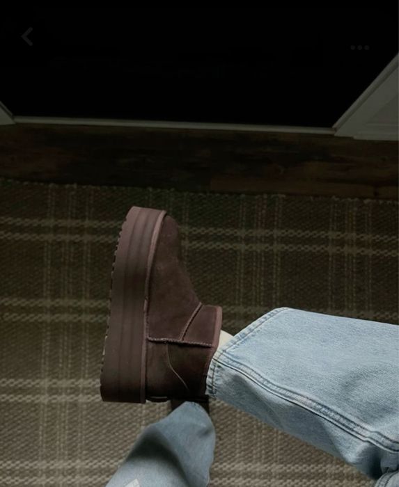 Brązowe Ugg ultra mini 38 śniegowce damakie buty na zime emu ocieplane