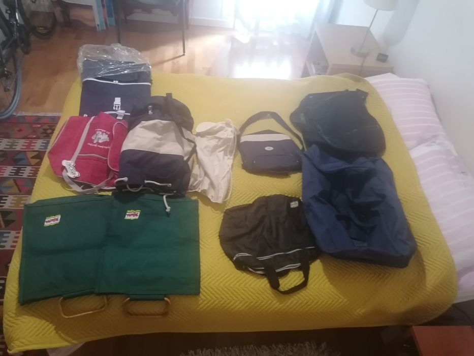 Sacos de viagens e férias variados