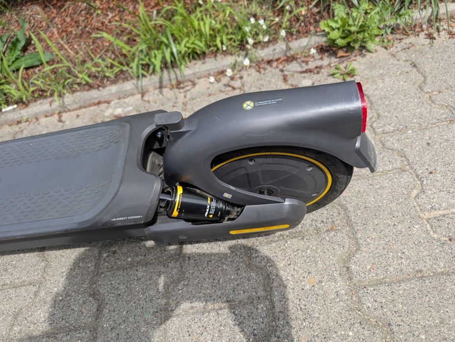 Ninebot G2 MAX 70km amortyzacja