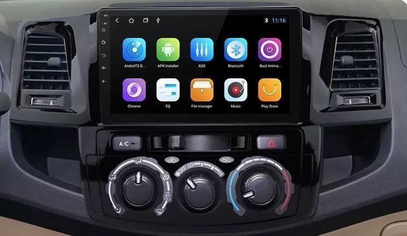 Auto Radio Toyota hilux Android 2Din  Ano 2007 até 2015