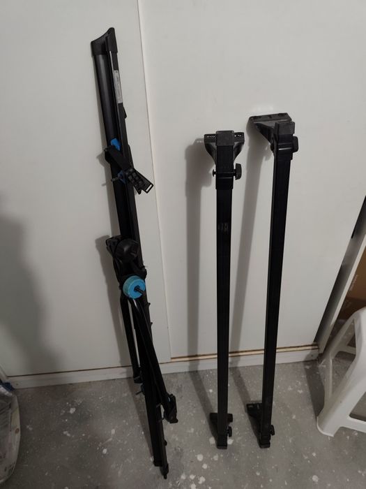 Barras de tejadilho mais suporte para bicicleta