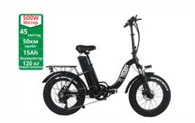Электро-фэтбайк Tecros F2 20 48V 500W 15Ah. Фетбайк Текрос F2 720Wh
