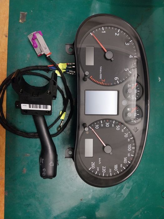 Licznik Audi A3 99-03 wiązka manetka ZESTAW FIS Jaeger na VDO