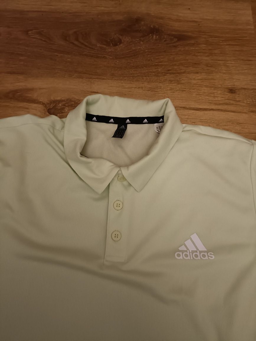 Koszulka Adidas L sportowa bluzka M polo t-shirt