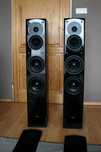 Niemieckie kolumny   Prism głośniki Piano Black monitory