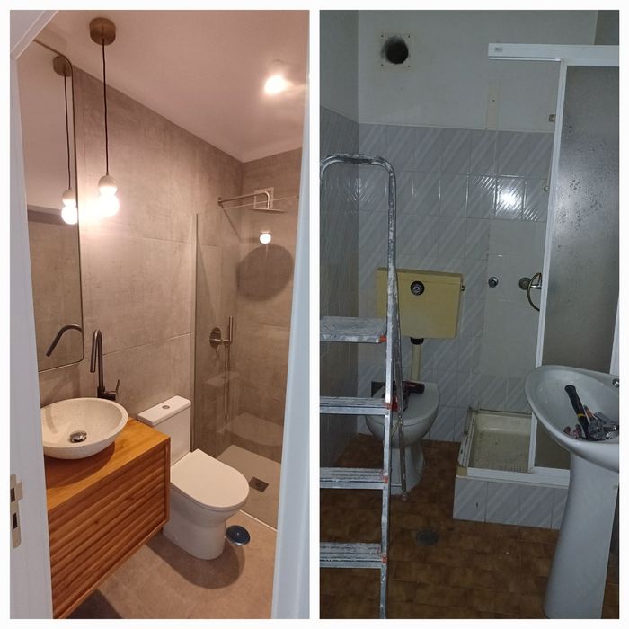 Pladur, pavimento cerâmico, flutuante todo tipo de remodelação