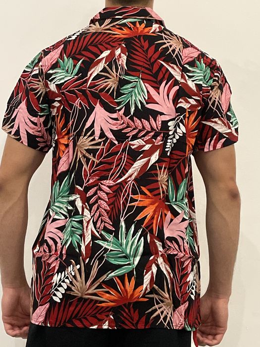 Thomas koszula hawajska z krótkim rękawkiem w kwiatki nowa