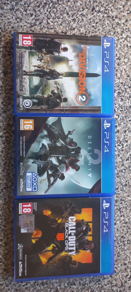Call of duty black ops 4/The division 2/Destiny 2 Playstation 4