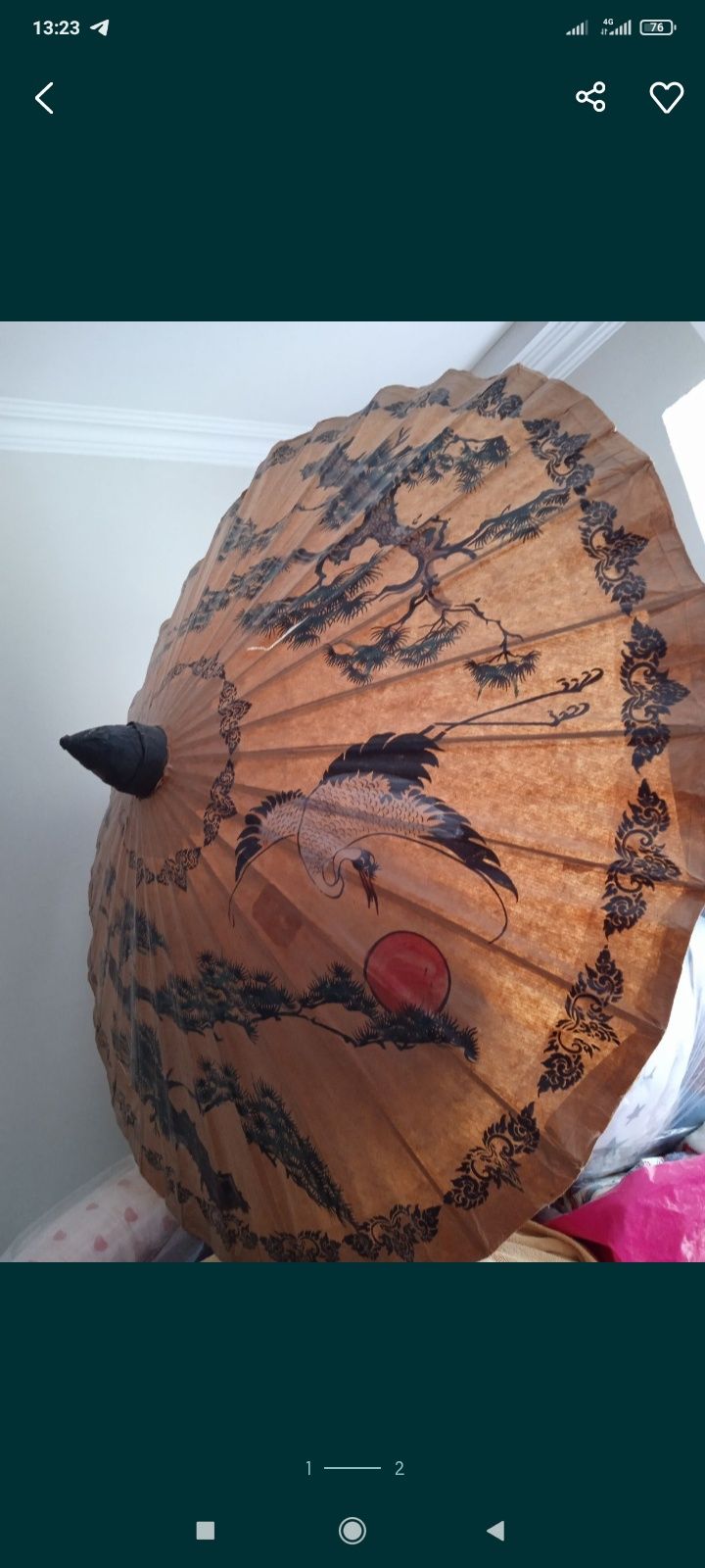 Китайский бамбуковый зонт