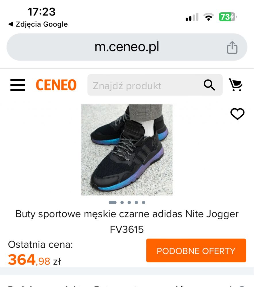 Buty sportowe Adidas męskie