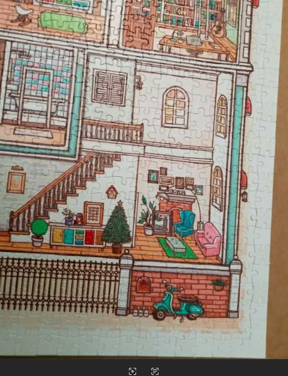 Puzzle Pintoo 1000 "Sweet Home", plastikowe
