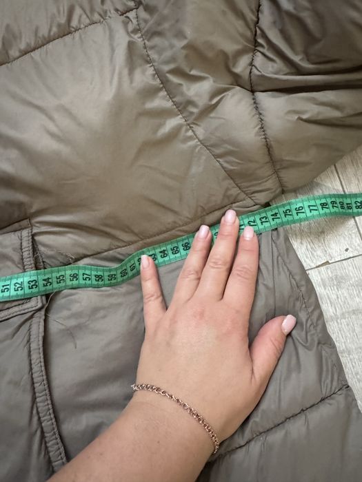 Продам зимовий пуффер анорак оверсайз мокко колір