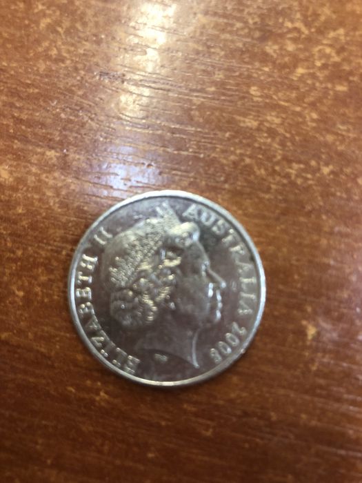 Монета 20 центов Австралия