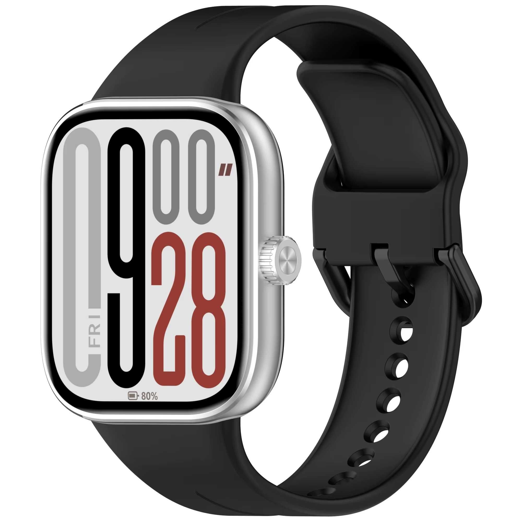 Braceletes pretas em silicone Swatch Xiaomi Redmi 5 (NOVAS)