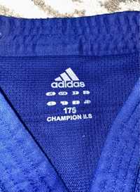 Кимоно дзюдо синее Adidas 175 slim Champion 2