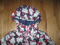 H&m wiosenna kurtka wiatrówka HELLO KITTY 128 jak NOWA