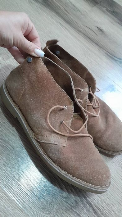 Шкіряні чоловічі черевики Jack&Jones