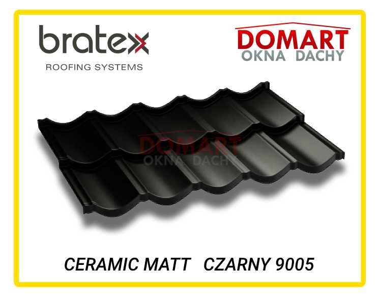 Blachodachówka Bratex Scandinavia Ceramic Matt ŚLĄSK MAŁOPOLSKA
