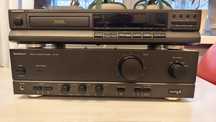 Програвач CD Technics SL-PG340A, інтегр. підсилювач Technics SU-610