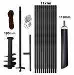 Wiertnica Ręczna Do Studni 180mm 12m + Szlamówka