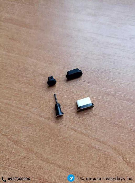 Заглушки от пыли для Смартфона Телефона: Type C iPhone MicroUSB 3.5 мм