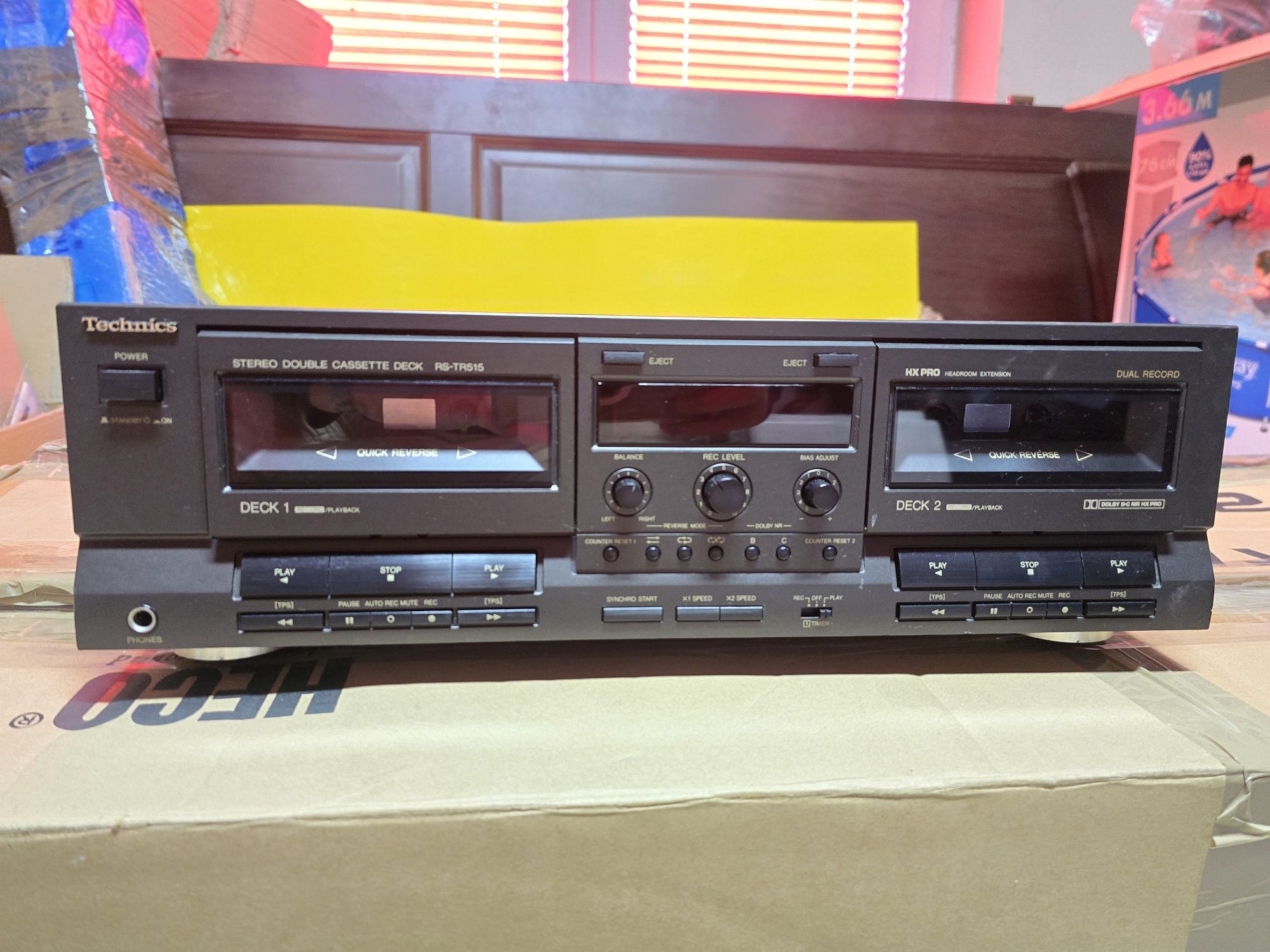 Magnetofon Deck kaseta Technics RS-TR515
