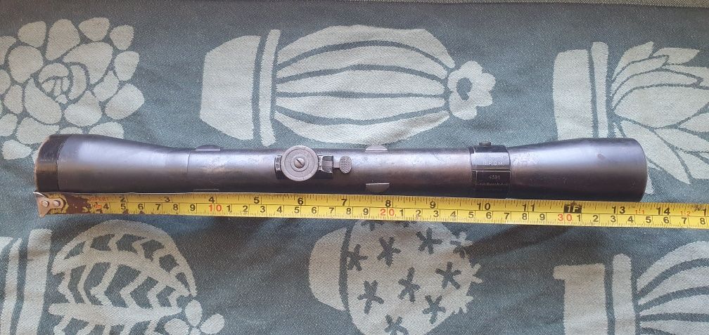 Luneta Mauser K98 Emil Busch A.G. Rathenow Visar DRGM 7 1/2