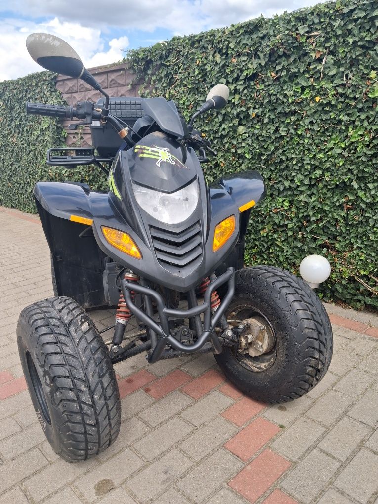 Quad 150 zarejestrowany.