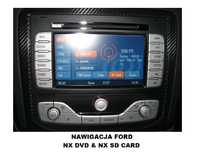 Polskie menu lektor nawigacja mapa Ford NX DVD NX SD MONDEO KUGA